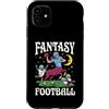 Fantasy Football Sayings & Fantasy Footb Custodia per iPhone 11 Fantasy Football Divertente Centauro vs Goblins Fantasy Football