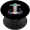 Alien Extraterrestrial Sci-Fi UFO Space Alien Universo UFO Rapimento Spazio Fascio Extraterrestre PopSockets PopGrip Adesivo