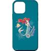 Disney La Sirenetta Ariel e Flounder The Sea Custodia per iPhone 12 mini