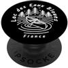 YO MINUS Lac des Eaux Bleues in Francia PopSockets PopGrip Adesivo