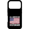 Historian Apparel for Men Women Work Bos Custodia per iPhone 17 Pro Storia Distressed 4 4 luglio All American Flag USA