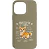 Corgi Chaos Club Custodia per iPhone 14 Pro Max Divertente anatomia di un corgi amante dei cani Doggo Pet Owner Humor