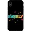 Everly Figlia Sorella idee regalo di com Custodia per iPhone XS Max Everly - Bellissimo nome con farfallas