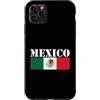 Mexico Heritage Gifts Custodia per iPhone 11 Pro Max Bandiera del Messico Mexican Heritage National Pride