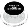 Drummer Theme Apparel Dibs sul batterista PopSockets PopGrip per MagSafe