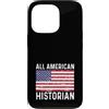 Historian Apparel for Men Women Work Bos Custodia per iPhone 13 Pro Storia Distressed 4 4 luglio All American Flag USA