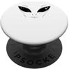 Alien Extraterrestrial Sci-Fi UFO Space Alien Costume Extraterrestre Fantascienza Fan Alien Face Bambini PopSockets PopGrip Adesivo