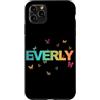Everly Figlia Sorella idee regalo di com Custodia per iPhone 11 Pro Max Everly - Bellissimo nome con farfallas
