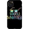 Sunbeam Lettering Co. Custodia per iPhone 11 Pro Max Tipografia vacanze estive pastello sfumature