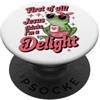 Christian Religious Festival Worship Des Rana cristiana divertente PopSockets PopGrip Adesivo