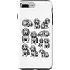 Vintage Dachshund Dogs Funny Gifts and A Custodia per iPhone 7 Plus/8 Plus Bassotti anni '90 stile tatuaggio vintage cane grafica retrò Y2K