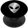 Alien Extraterrestrial Sci-Fi UFO Space Grigio Alien Head Space Extraterrestri Fantascienza Fans Alien PopSockets PopGrip Adesivo