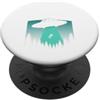 Alien Extraterrestrial Sci-Fi UFO Space Voglio lasciare lo spazio extraterrestre per il rapimento di UFO alieni PopSockets PopGrip Adesivo