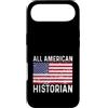 Historian Apparel for Men Women Work Bos Custodia per iPhone Air Storia Distressed 4 4 luglio All American Flag USA