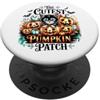 Romiro Djos The Cutest Pumpkin Patch Kitty e spettri spettrali PopSockets PopGrip Adesivo