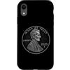 Lincoln One Cent Designs Custodia per iPhone XR Moneta Penny 1 Centesimo 2025