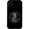 Lincoln One Cent Designs Custodia per iPhone 11 Moneta Penny 1 Centesimo 2025