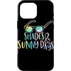 Sunbeam Lettering Co. Custodia per iPhone 16 Pro Max Tipografia vacanze estive pastello sfumature