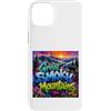 Happy Destiny Custodia per iPhone 14 Plus Grandi Montagne Fumose Graffiti Art Tennessee