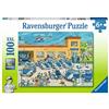 Ravensburger Spielverlag Ravensburger 10867 Ravensburger XXL Polizeirevier Puzzle 100 Teile