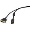 Renkforce Cavo di collegamento CONRAD Renkforce DisplayPort / DVI [1x spina DisplayPort - 1x spina DVI 24+1pin]
