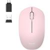 Port Designs Mouse wireless PORT Designs Collection II, 2,4 GHz, rosa pallido, ultracompatto