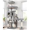Globlazer S65 Tiragraffi Stabile per 2/3/4 Grande Gatti Maine Coon 165cm