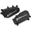 Generico Organizer viaggio grande capacità Borsa Laterale Telaio Moto, Nylon, Barra Protezione, Per SUZUKI V-STROM DL1000 2014-2020, Portaoggetti Borsa Laterale Porta Attrezzi.