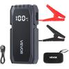 VEVOR Avviatore di Emergenza Portatile Picco da 1500A Batteria per Avviamento di Emergenza per Auto Booster Portatile Batteria al Litio 12V con Torcia a 3 Modalità per Motori Auto Potenza Ingresso 10W