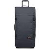 Eastpak Tranverz L Valigia Grande 121L (79 x 40 x 33 cm), trolley viaggio con ruote, bagaglio resistente e capiente, doppio scomparto, manico telescopico e TSA lock - BLUE DOWNTOWN