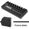 Connetti facilmente per microfoni e strumenti con questo per mini mixer audio