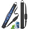 Beautyshow Borsa termica da golf a tracolla in tessuto Oxford, con 7 lattine, con tasca per telefono, accessorio universale per borsa da golf, portatile, per golf, spiaggia, picnic e feste all'aperto, colore