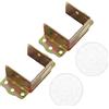 Toyvian Cuscinetto Antiscivolo in Gomma per Barra per Trazioni da Porta, Facile Installazione, Materiale Ferro, per Allenamento Muscolare Indoor e Palestre