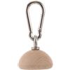 Toyvian Allenatore e Design Leggero Portatile di Forza per Presa Ergonomico in Legno a Mezza Sfera Superficie Antiscivolo per Arrampicatori a Casa in Ufficio