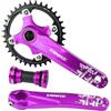 LongTing Corona monopiastra MTB 104 BCD rotonda stretta larga 32T 34T 36T 38T 40
