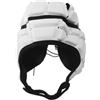 WRITWAA Casco da Rugby Imbottitura in Eva Bianco, Design Antiurto e Gestione del Sudore, per Competizioni e Uso in Campo per Adulti e Giovani
