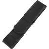 Toyvian Custodia per Torcia in Nylon Nero Robusta di Design Semplice, per Campeggio e Escursionismo, Marsupio Pratico e Resistente