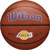Wilson Pallone da Basket NBA Team Alliance, Con Superficie Pure Feel e Tecnologia Dual Depth, Con Maggiore Stabilità Aerea, Colore: Marrone, Taglia: 7