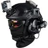cuguoe Kit casco tattico, occhiali, cuffie, luci e action cam | Set completo di casco regolabile con occhiali, luci for cuffie e supporto for action camera