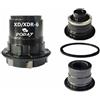 MotiveTech Mozzo Libero Ruota Bici Corpo Hub Driver Cassetta 11 12 Velocità Lavorazione CNC Trattamento Termico Supporto Asse Passante 12 Mm Adatto per Ciclismo su Strada Allenamento