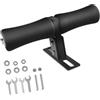 QLoztyse Barra per Addominali Montata su Rack Rep Barra Sit Up Blocco Piedi Attrezzo Addominali Dispositivo Training Core Acciaio Resistente 37.34cm Adatta per