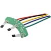 Serenophile Ebike Controller PCB, sensore Hall bici elettrica, scheda sinusoidale 500W-2000W, per motore a 3 ruote serie 4601, pezzo di ricambio per circuito verde