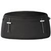 Amagogo da Corsa Sportivo Cintura Sport con Forma Ergonomica Stabile Portacellulare E Portachiavi Tasca Centrale Tessuto Traspirante in Poliestere Adatto per Corsa Palestra Viaggio, Array, Nero, S