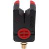 GALPADA Allarme Elettronico da Pesca Segnalatore Acustico per Canna da Pesca Rosso Abs Clip Forte Allarme Sonoro