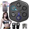 Generic Smart Bluetooth Attrezzatura da boxe da parete con luci regolabili e musica per esercizi a casa e sollievo dallo stress