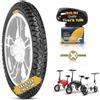 YUMEIGE Upgraded Tyre 57-254 14 x 2,125 pneumatici per bici elettriche e set di tubi 14 x 2,125 tubi elettrici per scooter con valvola angolata