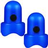 TOYANDONA 2 Pezzi Tappi Sferici per Pali Trampolino in ABS Blu