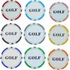 Navna Indicatori di posizione della pallina da golf per round di campo | Confezione da 6 chip rotondi da 40 mm con colori misti, profilo piatto per il trasporto e uso