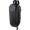 SAFIGLE Borsa Colore Nero Design a Strati in Eva per Scooter Elettrico Facile da Installare e Lavare, Adatta per Bici da Strada ed Elettriche