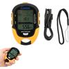 Hominas GPS Altimetro Navigazione Esterna Bussola Termometro IPX4 per Escursionismo Campeggio